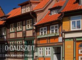 Das Ferienhaus Wernigerode - direkt "Am kleinsten Haus" von Wernigerode, üdülőház Wernigerodéban