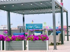 Hotel Cabana Oceanfront/Boardwalk, hótel í Wildwood