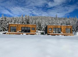 Heaven`s cabins, hotel Sureanu Ski Lift környékén Vartótelken