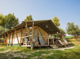 Tienda de Safari Almagro, camping de lujo en Montecorto