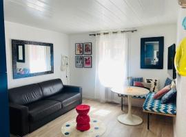 Studio de 21m2 au moulleau à 20 m de la plage, hotel em Arcachon