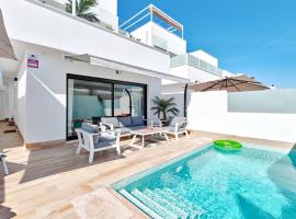 Villa del Pinatar heated private pool, beach rental in San Pedro del Pinatar