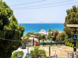 Flat w Sea View Terrace 1 min to Beach in Didim