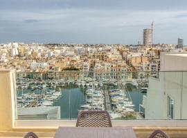 Stunning 2BR penthouse with beautiful harbour view BY 360 Estates, alojamento na praia em Tal-Pietà