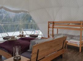 Alpenlodges, luxury tent in Braunwald