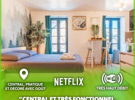 Le CosyGreen - Central/Netflix/Wifi Fibre - Séjour Lozère, hotel Mende-ban