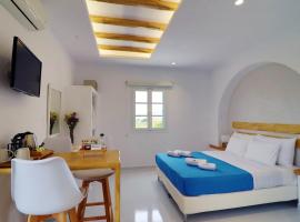 Coralli Beach Apartments, romantic hotel in Mikri Vigla