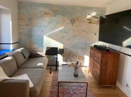 Urlaub am Elbstrand - Wohnung in Blankenese mit Naturblick, beach hotel in Hamburg