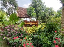 Kebun Hanoman Villa, počitniška nastanitev v mestu Pablengan
