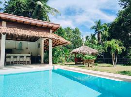 Superb pool villa 5 bedrooms, cheap hotel in Baan Tai