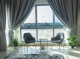 Super 2 Bedroom Sea View, hotell nära Al Khaldiyah-parken, Abu Dhabi