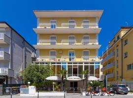 Hotel Austria, hotel v okrožju Rivazzurra, Rimini