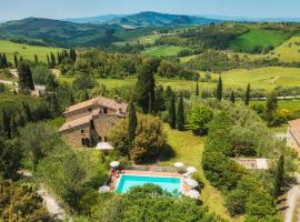 Podere Orcio 10, Emma Villas, hotell med basseng i Volterra