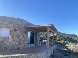Villa coucher de soleil sur mer, cabaña o casa de campo en Algajola