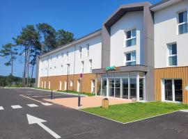 greet hotel Castets Coeur des Landes, hotel di Castets