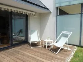 Le GLAZ - 2 à 4 vacanciers - Jardin clos - Petit chien bienvenu - 2 vélos - Plages et Commerces à pied