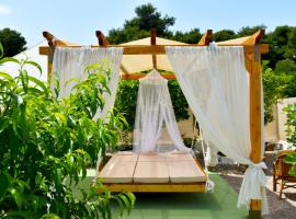 Camping Tents with Garden Hanging Bed, campground in Porto Rafti