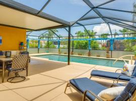 Pet-Friendly Cape Coral Vacation Rental with Lanai!, pet-friendly hotel in Cape Coral
