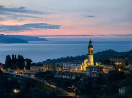 Viesnīca La Mansarda di San Lorenzo Santa Margerita Ligurē, netālu no apskates objekta abatija Abbazia di San Fruttuoso