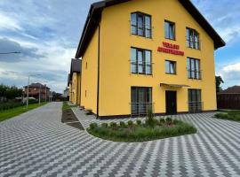 Yellow apartments, puhkemajutus sihtkohas Borispil