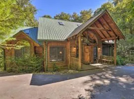 Luxury Cabin with Deck Less Than 5 Miles to Sapphire Valley!
