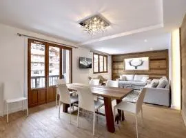Appartement rénové 88m2 au centre de Courchevel 1850 - 8 pers, parking, balcon, WIFI - FR-1-631-146