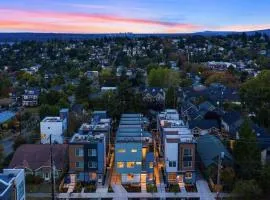 New modern Nordic style home, View, Rooftop deck