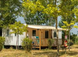 MOBIL-HOME 4 personnes, budgethotell i Garganvillar