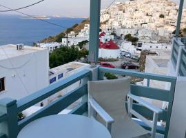 Arhodiko Studios, serviced apartment in Astypalaia Town