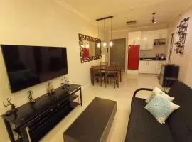 Furnished Condo with Private Parking, Free WiFi, Netflix & 2 Aircon Units
