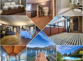 Lake Apartment 3, hotel with pools in Bissone