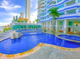 Apartamentos Palmetto - Frente al Mar, apart-hotel u gradu Kartahena de Indijas