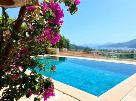 Villa Paradaise is Magnificent Villa with Sea view and infinity Pool, hotell i Göcek