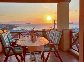 Thalassini Avra, family hotel in Azolimnos Syros