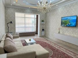 Large modern apartment mix style, hotel v mestu Dushanbe