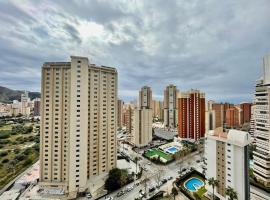Apartamento en Levante en planta 17: Benidorm şehrinde bir kiralık tatil yeri