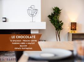Le chocolaté ~ Grand T2 gourmand，維耶爾宗的有停車位的飯店