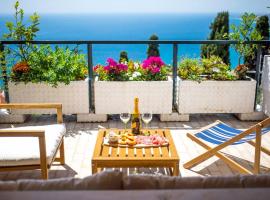 Il Grande Blu - Vista Panoramica sul Golfo, Ferienunterkunft in Ospedaletti