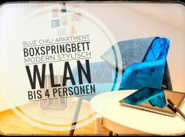 Blue Chili 99 - Großzügiges Loft WLAN Boxspringbett bis 4 Pers
