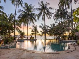 Alam Anda Ocean Front Resort & Spa CHSE Certified, hotel med pool i Tejakula