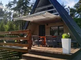 Kaszuby domek nad jeziorem, las, grill, ognisko, taras, 6 osób