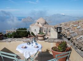 casa cattauro camere vista cielo, viešbutis Eričėje