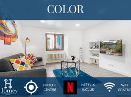 HOMEY COLOR - Proche centre/Parking/Wifi & Netflix, помешкання для відпустки у місті Аннмасс