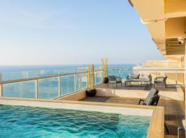 Infinity Luxury Penthouse Ashkelon, מלון עם חניה באשקלון