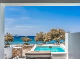 Lareroom 4 Σπίτι μπροστά στην παραλία με μικρή πισίνα