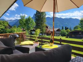 Alpenblick: Oberammergau şehrinde bir daire