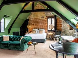 Les Maisons de L&eacute;a & Spa - Radisson Individuals, designov&yacute; hotel v destinaci Honfleur