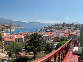 Blue Horizon Kastellorizo, hotel with parking in Meyisti