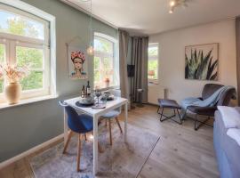 Kvartier2 in TOP-Lage, 5 min zur Bali-Therme und GOP, HDZ, Arbeitsplatz, Boxspringbett, hotel in Bad Oeynhausen