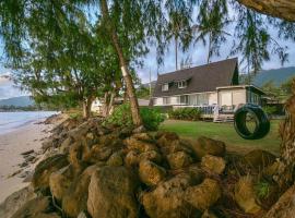 Magic North Shore Beach House 30 day rental PCC BY, hotel Laie-ben